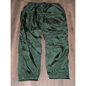 Vintage 90s NFL Green Bay‎ Packers Pants Windbreaker Lined XL